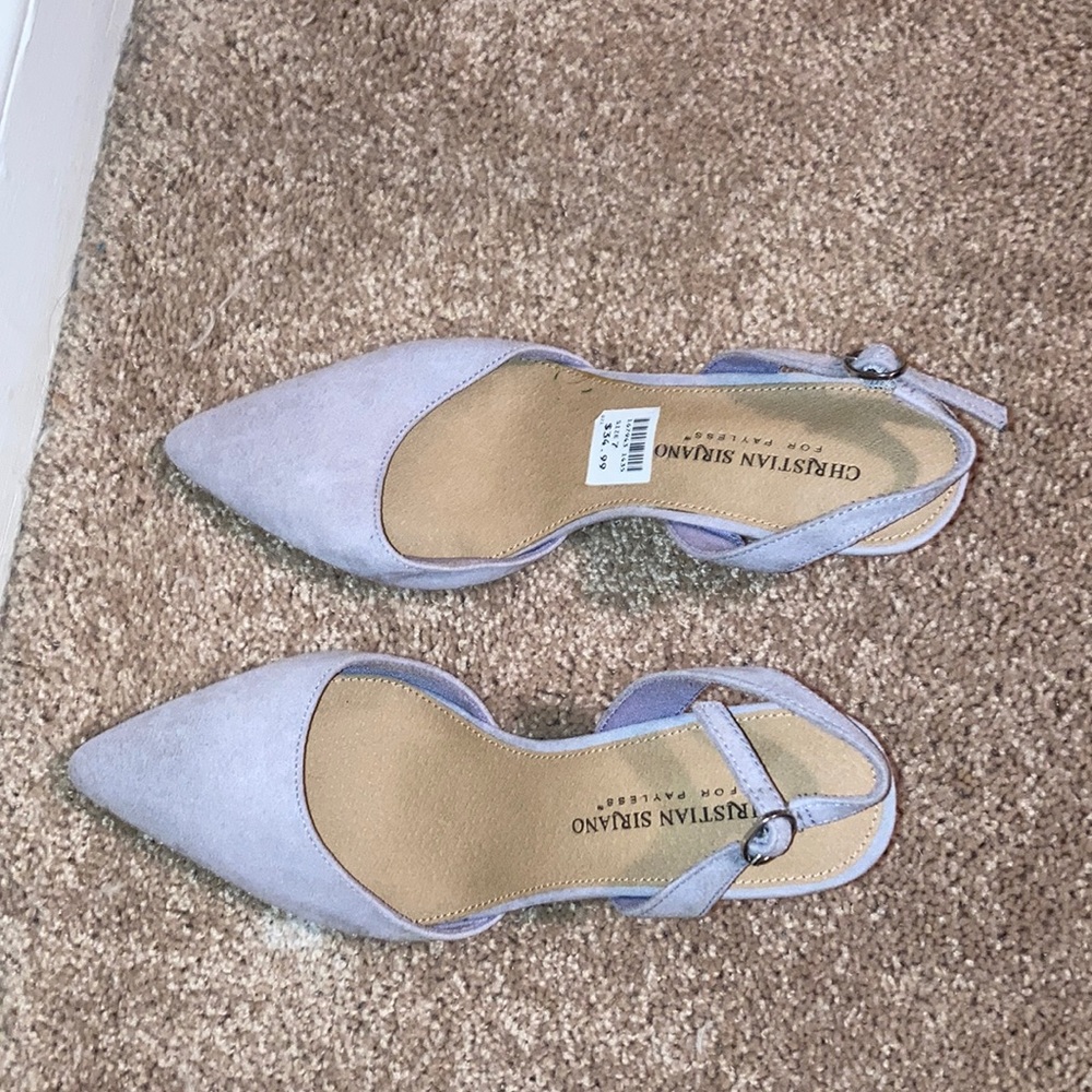 Lilac heels